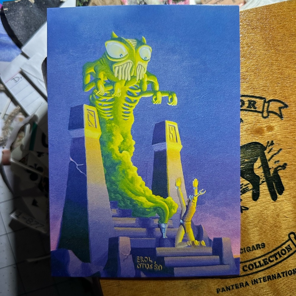 Random Dungeons and Dragons Postcard (2 for $8)